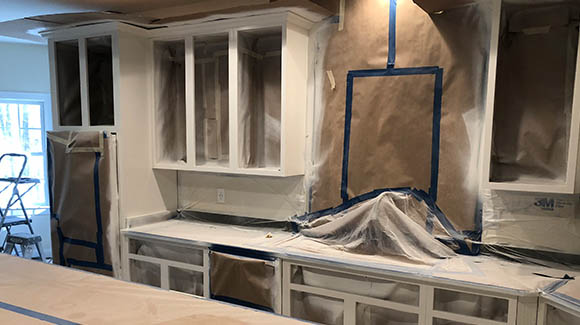 kitchen cabinet paiting in Connecticut